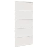 puertas blancas bricomart 【Amplios usos:】 Esta puerta de granero es ideal para guardarropas, baños, despensas, lavaderos, dormitorios, cocinas, oficinas, sótanos, otras áreas de alto tráfico y etc.