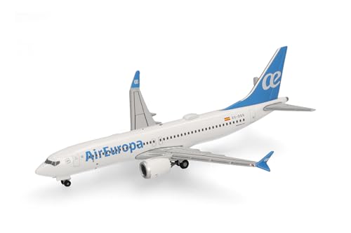Boeing 737 MAX 8 Air Europa Herpa 1/500 miniatura modelismo avión 4