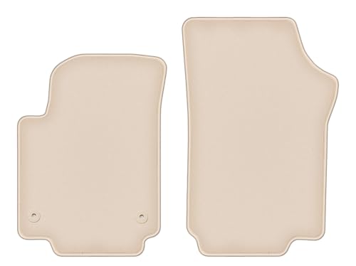 Tapis de voiture anti saleté Volkswagen Up velours beige