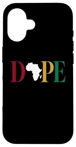 DOPE Africa Map Juneteenth Black Pride Celebration �X�}�z�P�[�X iPhone 16 �p