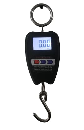 APNA KANHA Digital Mini Hanging Crane Scale Capacity 200kg Weighing Scale (Black)