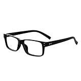 Eyekepper Spring Hinges Vintage Reading Glasses Men Readers Black