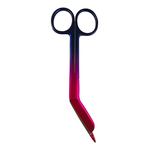 Lister Bandage Medical Nurse Scissors Stainless Steel Pink Purple Ombre