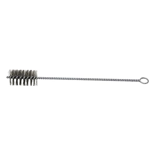 Image of Brush Research 84 Ring Handle Tube Brush, Carbon Steel, 2 inch Diameter x 18 inch Overall Length (Pack of 1)