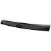 IKON MOTORSPORTS, Trunk Spoiler Compatible with 2008-2014 Subaru Impreza WRX STI 4-Door Sedan, Unpainted Black ABS Plastic W Style Rear Spoiler Wing
