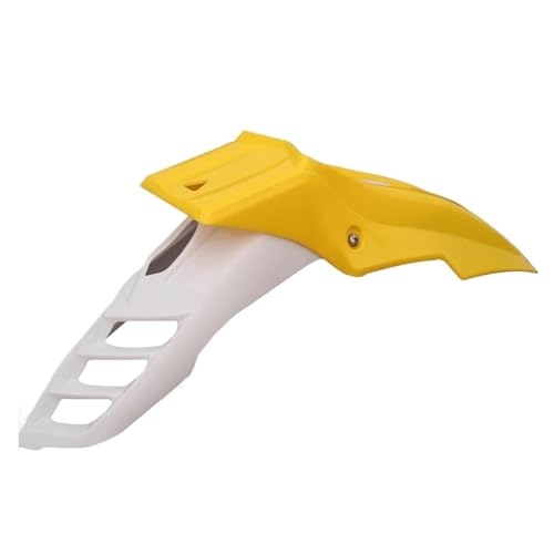 Garde-Boue Protection Moto Jaune Blanc pour Roue Avant DRZ RMZ RM