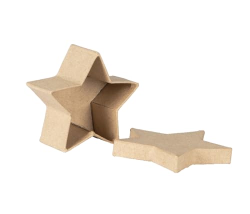 Décopatch- Soporte, Color Mini Caja Estrella, Small (Clairefontaine Rhodia BT085C)
