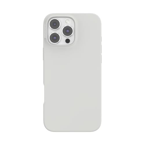 Image of PopSockets iPhone 16 Pro Phone Case with MagSafe, Wireless Charging Compatible, White - Horchata