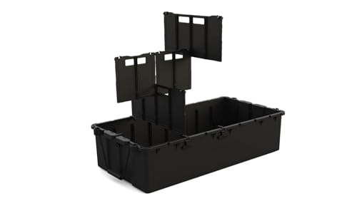 Ranch Road Cargo System | The Ultimate Truck Bed Organizer (Black | Black Latches)