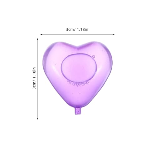 Molde reutilizable para cubitos de hielo forma corazón 20 pcs miniatura 2