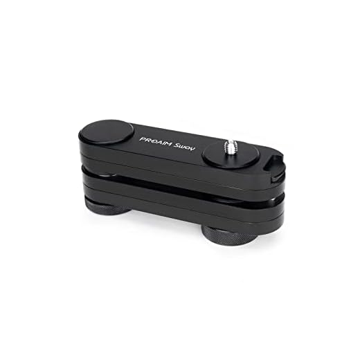 PROAIM Sway Extendable Video Camera Slider | Covers Up to 4× Linear Motions on Tripod | Portable CNC Aluminum Slider Rail Track Dolly for DSLR Video GoPro/Smartphone (SL-051-00)