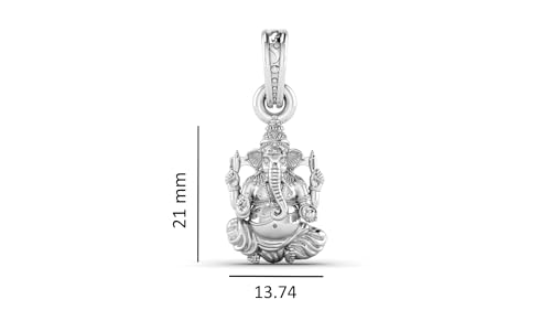 Pendentif en argent sterling hypoallergénique pour peau sensible