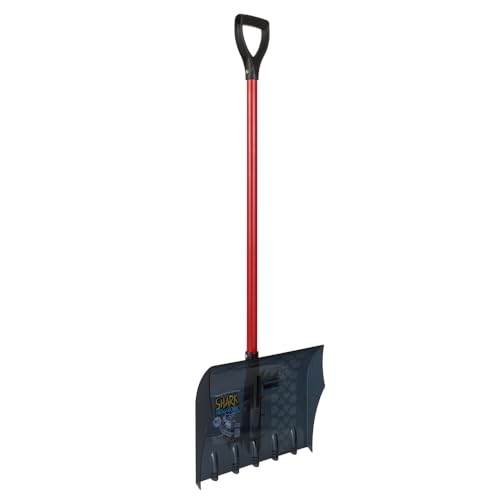 Shark Snow Shovel 18" RED Handle Boxed