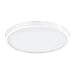Produktbild EGLO LED Deckenleuchte Fueva 1, 1 flammige Deckenlampe, Ø: 40 cm, Farbe: Weiß, neutralweiß, Material: Aluminium, Kunststoff, Wandleuchte