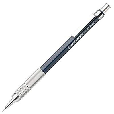 Pentel GraphGear 500 Mechanical Drafting Pencil, (0.5mm), Fine Line, Refill Lead and Mini Eraser (PG525LEBP)