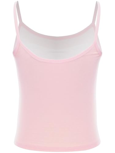 Jugaoge Kids Girls Dance Tank Tops Spaghetti Straps Sports Yoga Seamless Gym Training Vest Underwear4