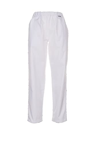 Planam 1647050 Damen Bundhose Mischgewebe, Reinweiß, Größe 50