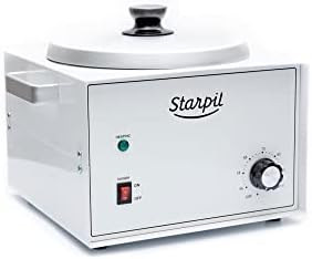 Starpil Wax Pot Warmer Professional for Hair Removal - Electric Hard Wax Beads Heater 5lb Capacity - Large Single Wax Warmer - Esthetician Supplies for Waxing Salon.
