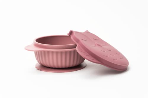 InnoGIO GIOfresh Owl Rosa, Ciotola con Coperchio