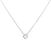AMORINO Collana Donna Punto Luce In Acciaio Inossidabile (Argento) #2