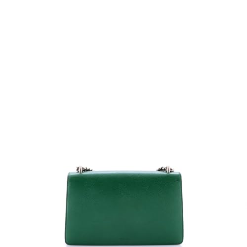 Pre-Loved Dionysus Bag Leather Small, Green3