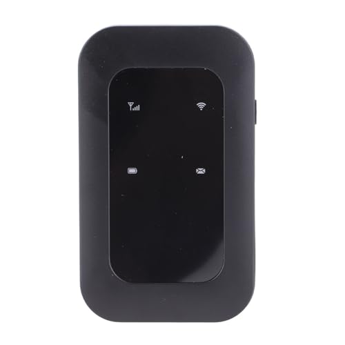 Image of Yoidesu Portable 4G LTE Mobile WiFi Hotspot, 150Mbps Mini Router, SIM Card Slot, Connect Up to 10 Devices, 2100mAh Battery, USB Charging Cable for Laptop Smartphone Travel