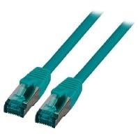 EFB-Elektronik - Câble réseau CAT. 6a - Câble Ethernet de 25 m - Connecteur RJ45, S/FTP LSZH - Vert