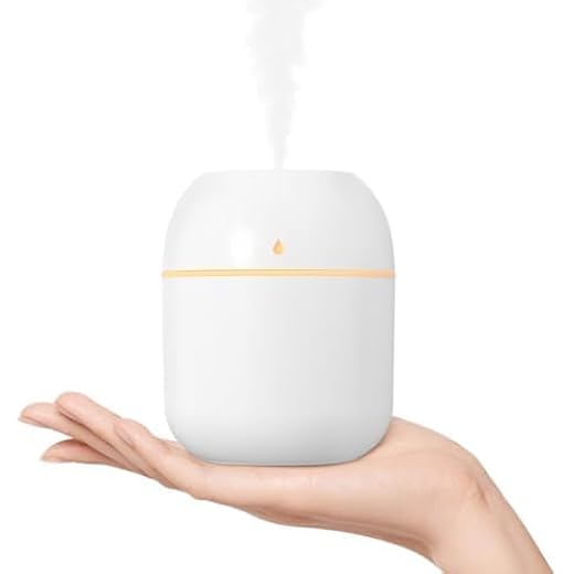Clickify Portable Small Humidifier Auto Shut Off 2 Mist Mode