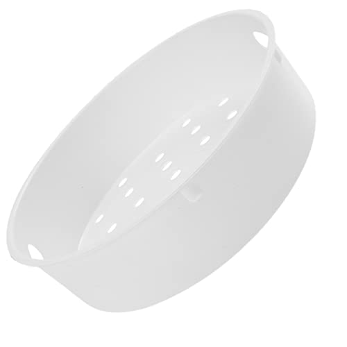 PAREKS Cestello per cottura a vapore in plastica per cottura a vapore, cestello per cottura a vapore, inserto per frutta, verdura, filtro da cucina per fornello di riso più caldo, 3 litri