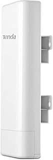 Tenda Outdoor Access Point Wi-Fi 2.4GHz 11N 150Mbps, 2 * 10 / 100Mbps Ethernet Port, Passive PoE, -30  ~ 60 , IP64 Waterproof Enclosure, 6000V Lightning Protection(O3)