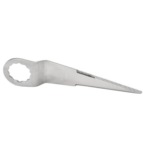 Jitterbug Compatible with FEIN Straight Cutting Blade Z-Bend, Serrated, 2-1/4-inch Blade Length, 4-3/4-inch Overall Length, 63903081013