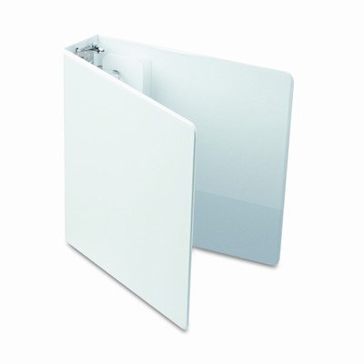 Classeur Economy Vinyle View blanc à anneaux ronds pour rangement dossier de bureau
