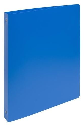 Exacompta - réf. 512802E - Carton de 20 classeurs semi-rigides OPAK – 4 anneaux ronds 30 mm – Dos 40 mm – Dimensions extérieures : 32 x 26,8 cm - Format à classer A4 Maxi – Coloris : bleu clair