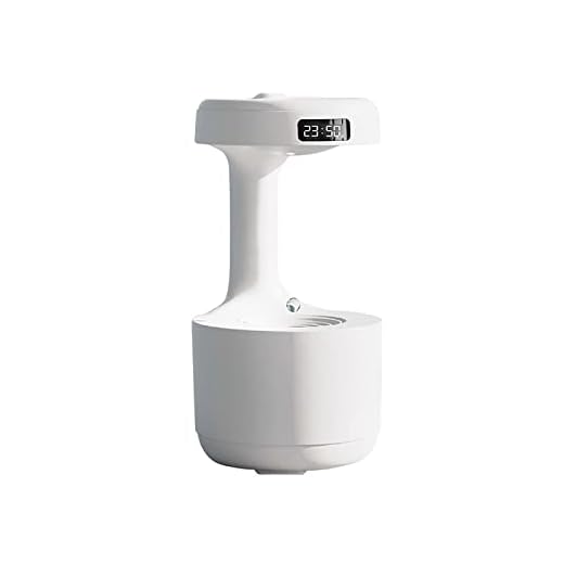 Umidificador anti-gravidade, suspensão de gota de água contracorrente umidificador de ar ultrassônico inteligente para quarto família presente de bebê sala grande escritório economia de energia