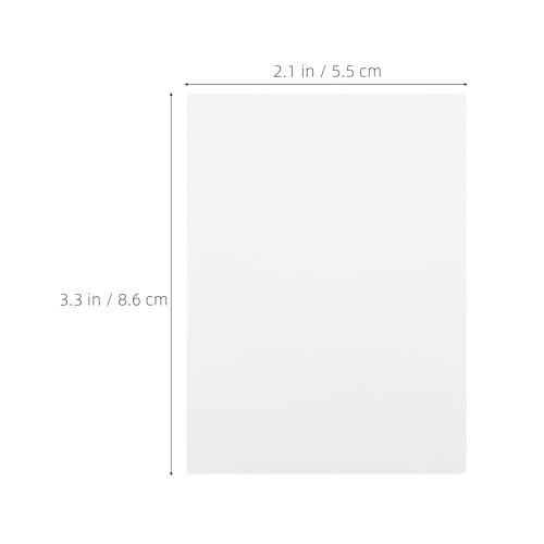 Tarjetas de identidad de aluminio de 0,02" con transferencia a doble cara 5