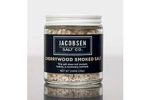 Jacobson Salt Co. Cherrwood Smoked Salt, 2.39 oz/68g
