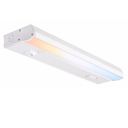 PARMIDA LED Under Cabinet Lighting, Hardwired Installation, 12 Inch, 9W,