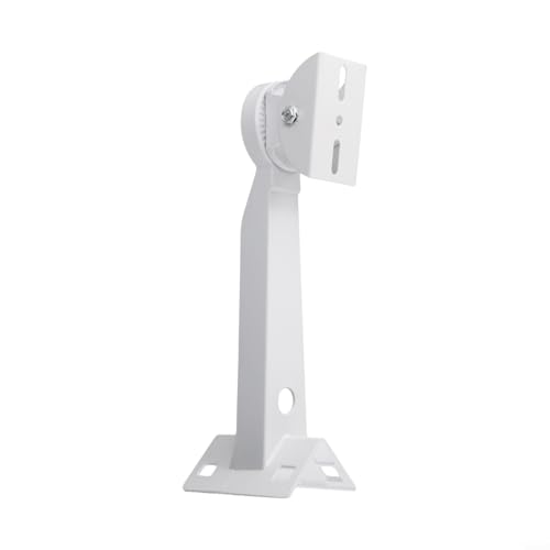 Bulevisiter Soporte CCTV de aleación de aluminio para montaje en pared exterior o esquina. Soporte de cámara de seguridad de ángulo ajustable, resistente a la intemperie, compatible con la mayoría de