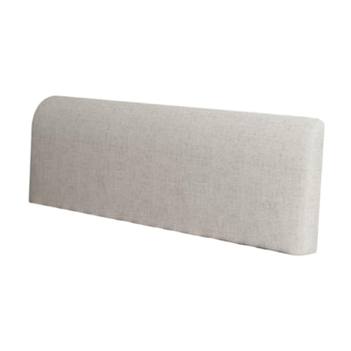 Image of Dorm Headboard Cushion for Dorm Room Decoration Modern Soft Backrest Cushion Light Gray