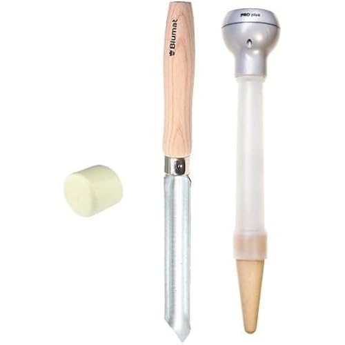 Blumat Moisture Meter for Plants - Accurate Soil Moisture Meter - Easy to Use Advanced Water Meter for Gardening (Moisture Meter with Cap and Planting Tool)