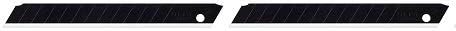 OLFA 9149 ABB-50B 9mm UltraSharp Black Snap-Off Blade, 50-Pack (2-(Pack))