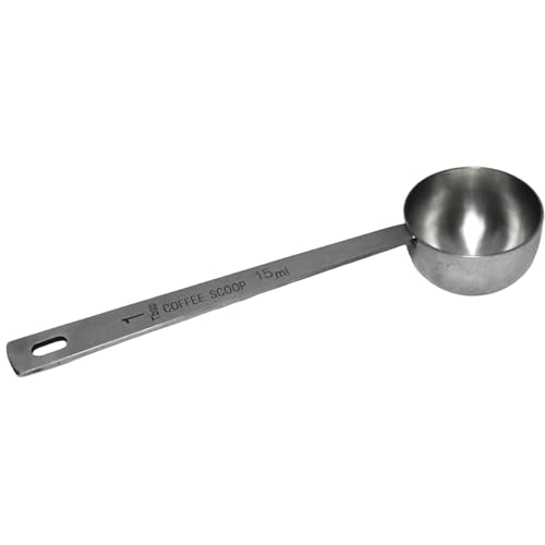 Image of 3D CREATIONS Stainless Steel Coffee Spoon 15ml Coffee Spoons Suitable for Adding Sugar Garnishing Measuring