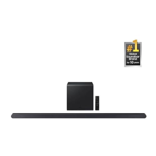 Image of SAMSUNG HW-S800D /ZC Slim Series Soundbar with Wireless Dolby Atmos, 3.1.2Ch, Subwoofer, DTS:X, Game Mode pro, Built-in Voice Assistant, Black Color [Canada Version] (2024)