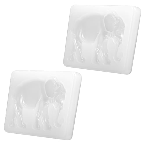 NIYANGLE 2 Piezas Molde de Silicona para Manualidades con Diseño de Molde Flexible Seguro para Epoxi y Decoración DIY Creativa