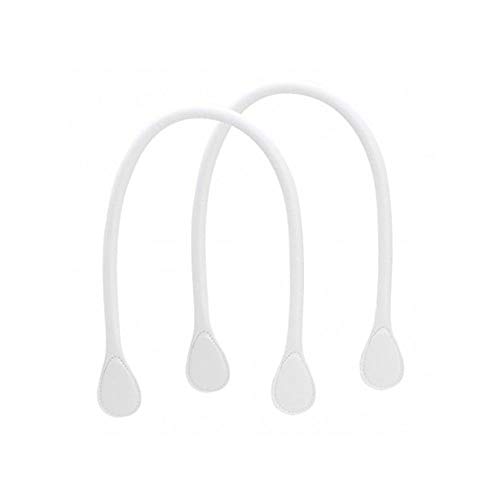 obag Asas martilladas largas para bolso ecopiel color blanco