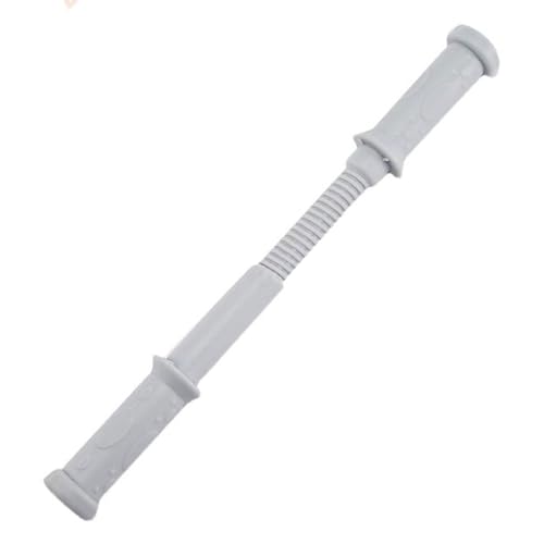 Spiral Fixed Grip Replacement Handle for Rocking Toys, Fits 2cm Hole, 8-14cm Width. Durable, Non-slip Handlebar for Rocking Chairs, Wooden Horses, Easy to Install, Ideal for All Ages. (1 Gray)