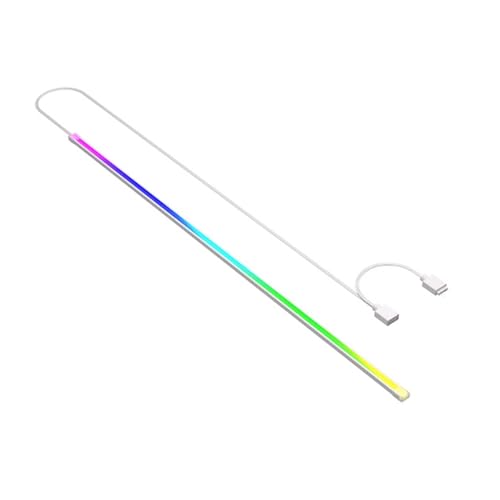 Barra de Luz Computadora LED Magnética 2X 5V ARGB miniatura 2