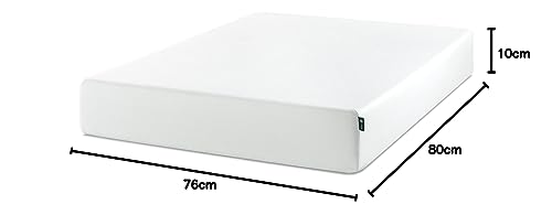 Image of Zinus 10 Inch Green Tea Memory Foam Mattress /CertiPUR-US Certified /Bed-in-a-Box /Pressure Relieving, White, King
