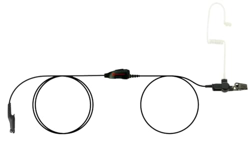 Auriculares tubo acústico walkie talkie Motorola R7 Kenwood Vertex Horizon