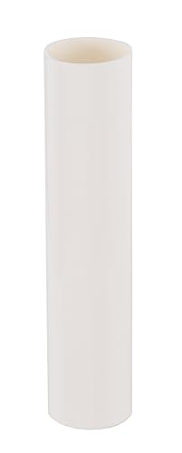 B&P Lamp® 4 Inch Cream Color Plastic Candle Cover - Candelabra Size 7/8